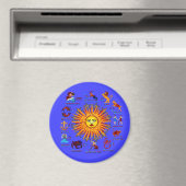 Zodiac-Signs-All-V-1 Magnet (In Situ (Geschirrspüler))