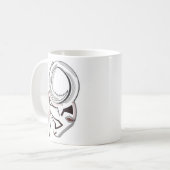 Zodiac Signs Aries Kaffeetasse (Vorderseite Links)