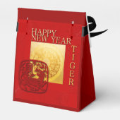 Zodiac Signs Coin Chinese Tiger New Year 2022 Geschenkschachtel (Rückseite)