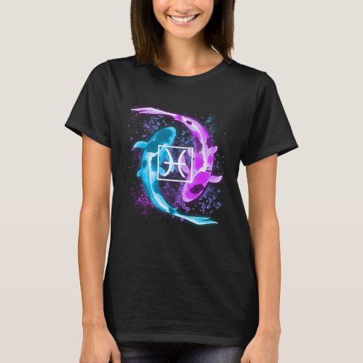 Zodiac Signs Pieces Horoskop Astrologer T-Shirt (Vorderseite)
