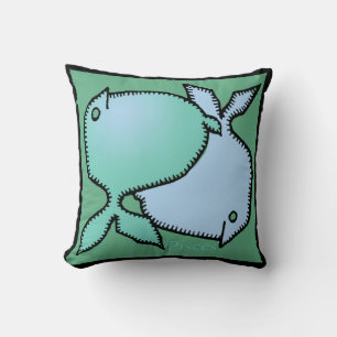 Zodiac Signs Pisces Birthday Pillow Kissen