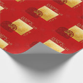 Zodiac Signs Rat Papercut Chinesisches Jahr 2020 W Geschenkpapier (Ecke)