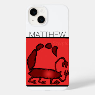 Zodiac Signs Scorpio personalisiert Geburtstag I i Case-Mate iPhone Hülle