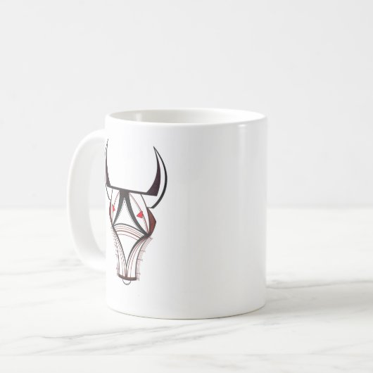 Zodiac Signs Taurus Kaffeetasse (Vorderseite Links)
