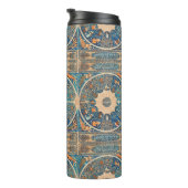 Zodiac Signs Vintage Himmelskarte Thermosbecher (Nach rechts gedreht)