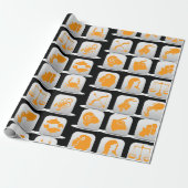 Zodiac Signs Wrapping Paper Geschenkpapier (Ungerollt)