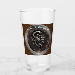 Zodiac Skorpion Skorpion Anpassen Persönlich Glas
