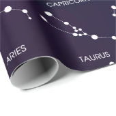 Zodiac Star Constellation Craft oder Geschenk Geschenkpapier (Rolleneckpunkt)