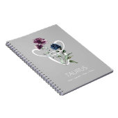 Zodiac Star Sign Taurus Notizblock (Rechte Seite)