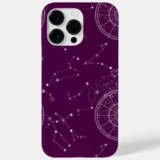 ZODIAC STARRY SKY PATTERN Case-Mate iPhone HÜLLE (Rückseite)