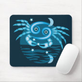 Zodiac-Sternzeichen - Krebszeichen Mousepad (Mit Mouse)