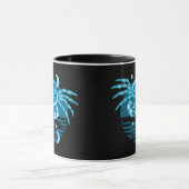 Zodiac-Sternzeichen - Krebszeichen Tasse (Zentrum)