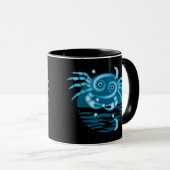 Zodiac-Sternzeichen - Krebszeichen Tasse (VorderseiteRechts)
