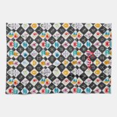 Zodiac Sun Sign Astrologie Kalender Thunder_Cove  Geschirrtuch (Horizontal)