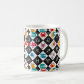Zodiac Sun Sign Astrologie Kalender Thunder_Cove Kaffeetasse (VorderseiteRechts)