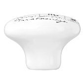 Zodiac Sun Sign Astrologie Kalender Thunder_Cove Keramikknauf (Seitenansicht)