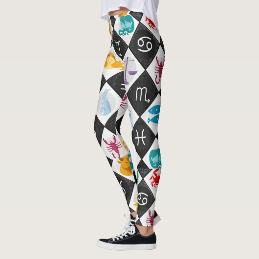 Zodiac Sun Sign Astrologie Kalender Thunder_Cove Leggings (Links)