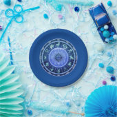 Zodiac Sun Sign Astrologie Kalender Thunder_Cove Pappteller (Party)