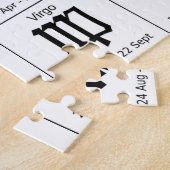 Zodiac Sun Sign Astrologie Kalender Thunder_Cove Puzzle (Seite)