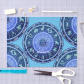 Zodiac Sun Sign Astrologie Kalender Thunder_Cove Seidenpapier (Handwerk)