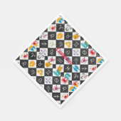 Zodiac Sun Sign Astrologie Kalender Thunder_Cove Serviette (Ecke)