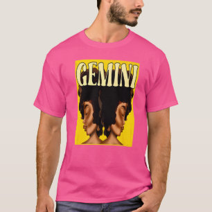 Zodiac Sun Sign Gemini Astrologie Horoskop T-Shirt