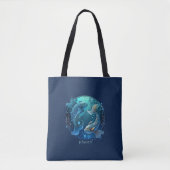 Zodiac Symbol Celestial Fantasy Fisces Tasche (Vorderseite)