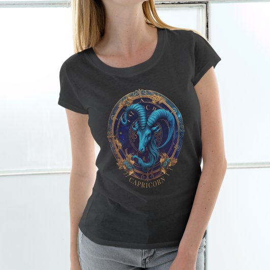 Zodiac Symbol Celestis Fantasy Capricorn Geburtsta T-Shirt