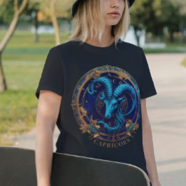 Zodiac Symbol Celestis Fantasy Capricorn Geburtsta T-Shirt