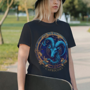 Zodiac Symbol Celestis Fantasy Capricorn Geburtsta T-Shirt
