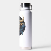 Zodiac Symbol Fantasy Bull Celestial Galaxy Taurus Trinkflasche (Rückseite)