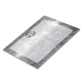 Zodiac-Symbol für Krebs in gestörter Dekoration Notizblock (angewinkelt)