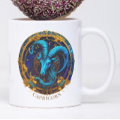 Zodiac Symbol Sea Goat Celestie Fantasy Capricorn Zweifarbige Tasse