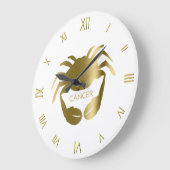 Zodiac Symbol Wall Clock Große Wanduhr (Winkel)