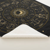 Zodiac Symbol Wheel Sherpadecke (3/4)