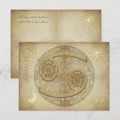 Zodiac-Syndrom Postkarte (Vorne/Hinten)