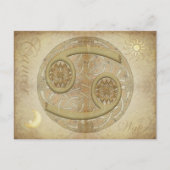 Zodiac-Syndrom Postkarte (Vorderseite)