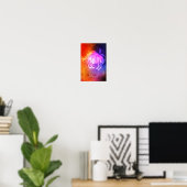 Zodiac: Taurus Colorful Candy Colors Poster (Heimbüro)