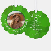 Zodiac Taurus Custom Geburtstag Foto Astrologie
