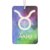 Zodiac: Taurus Daten Autolufterfrischer (Rückseite)