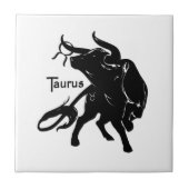 Zodiac Taurus Fliese (Vorderseite)