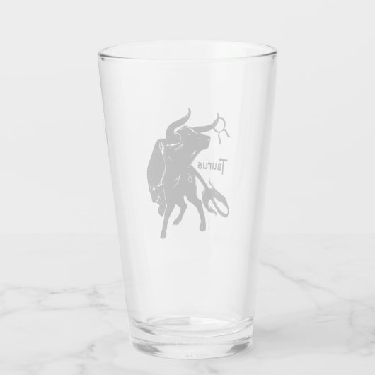 Zodiac Taurus Glas (Rückseite)