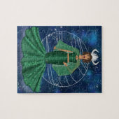 Zodiac Taurus Goddess mit Planet Venus Puzzle (Horizontal)