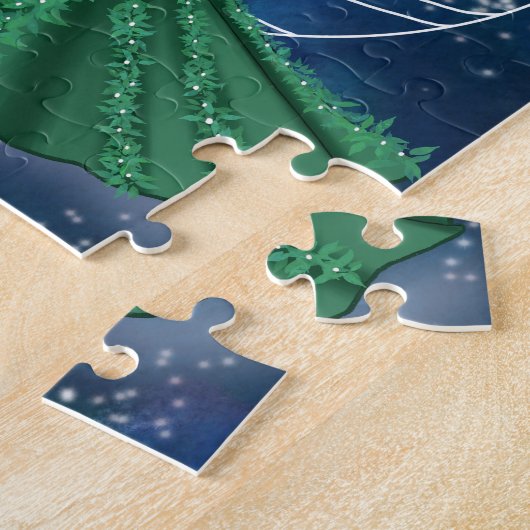 Zodiac Taurus Goddess mit Planet Venus Puzzle (Seite)