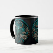 Zodiac Taurus Metal Art Tasse (Vorderseite Links)