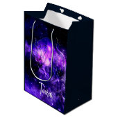 Zodiac : Taurus Mittlere Geschenktüte (Vorderseite Schrägansicht)