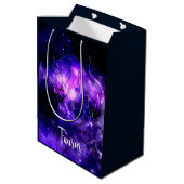 Zodiac : Taurus Mittlere Geschenktüte (Rückseite Schrägansicht)