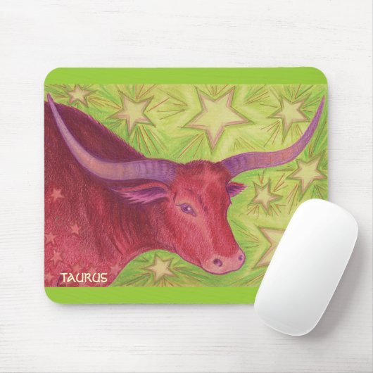 Zodiac Taurus mousepad (Mit Mouse)
