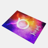 Zodiac : Taurus Space Candy Fußmatte (Schrägansicht)