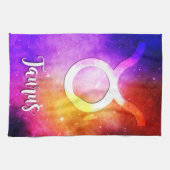 Zodiac : Taurus Space Candy Geschirrtuch (Horizontal)